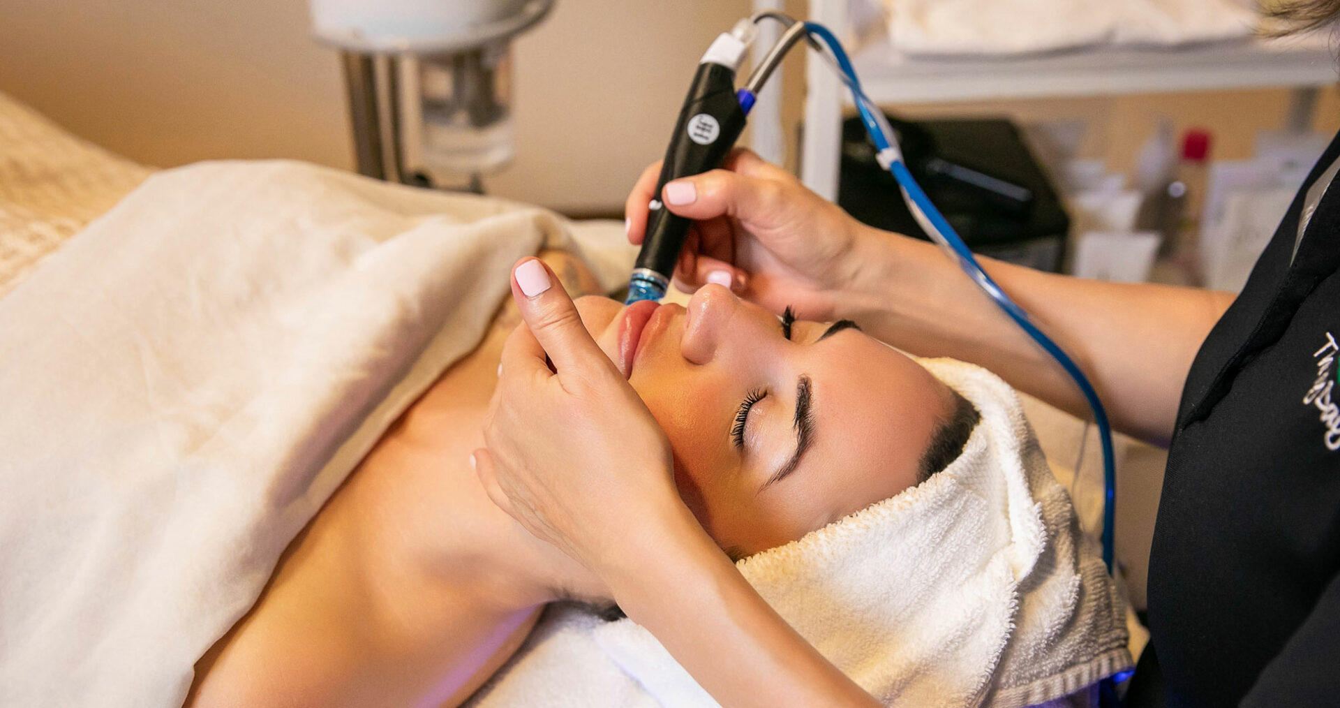 professional skin care, facials, hydrafacial and keravive